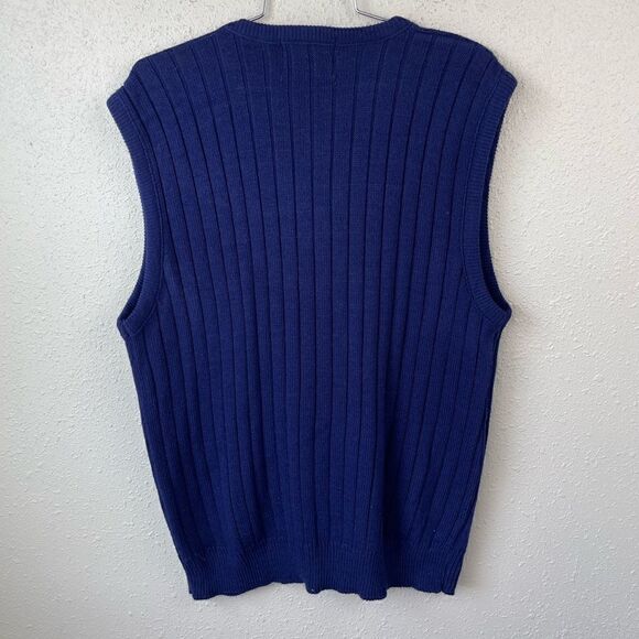 Vintage 90’s American Priority Sleeveless V-Neck Sweater Size L EUC - Picture 4 of 5